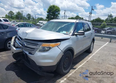 2011 Ford Explorer z USA, uszkodzony, nr VIN 1FMHK7B86BGA14726